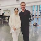 Manuel Legris insieme a Carla Fracci