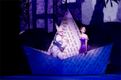 Un momento del balletto