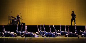 Un momento della performance