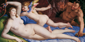 Eleonora di Toledo col figlio Giovanni (1545, olio su tavola, cm 115 x 96, Firenze, Galleria degli Uffizi)