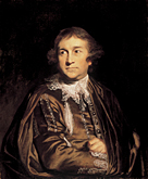 David Garrick nelle vesti di Kitely (1767), per gentile concessione di S.M. la regina Elisabetta II 