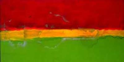 Frank Bowling, Who's Afraid of Barnett Newman