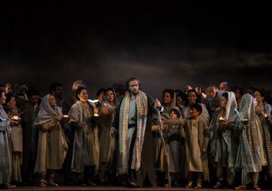 Nabucco, un momento corale. (C) Marco Borrelli