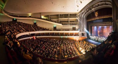 Il Teatro Comunale gremito per Nabucco. (C) Marco Borrelli
