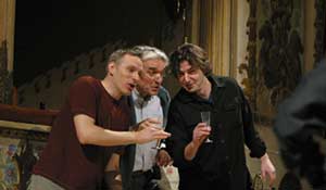Charles Workman, Ruggero Raimondi e Nicola Ulivieri durante le prove