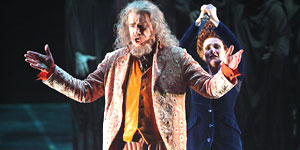 Matthias H&ouml;lle (Sarastro) e Daniela Bruera (Pamina), foto R. Ricci