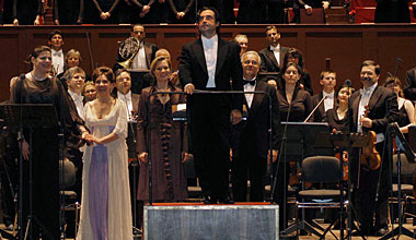 Daniela Barcellona (Orfeo), Andrea Rost (Euridice), Julia Kleiter (Amore), Riccardo Muti