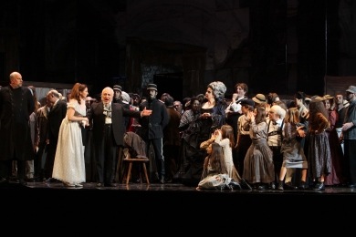Un momento dell'opera