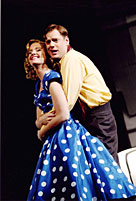 Karen Coker (Venus) e Loren Geeting (Rodney Hatch)