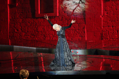 Un momento dell'opera. Foto di Paolo Conserva.
