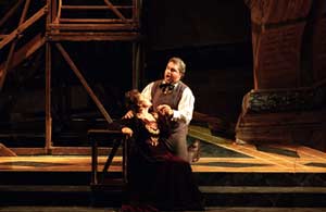 Salvatore Licitra e Daniela Dessì