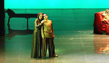 Semiramide - Silvia Dalla Benetta (Semiramide) e Cristina Sogmaister (Arsace)