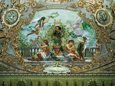 Camerino - Teatro Filippo Marchetti (particolare)
