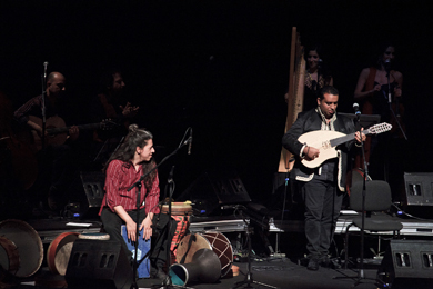 Un momento del concerto. Foto di Andrea Petrosino